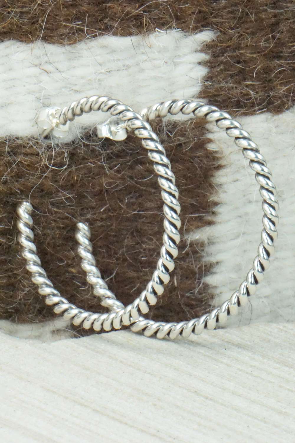Sterling Silver Earrings - Elaine Tahe