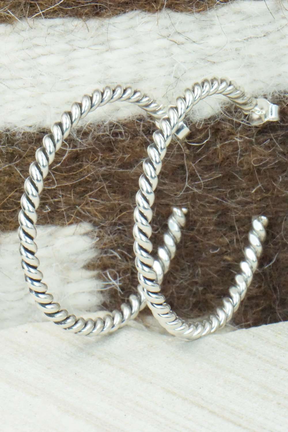 Sterling Silver Earrings - Elaine Tahe
