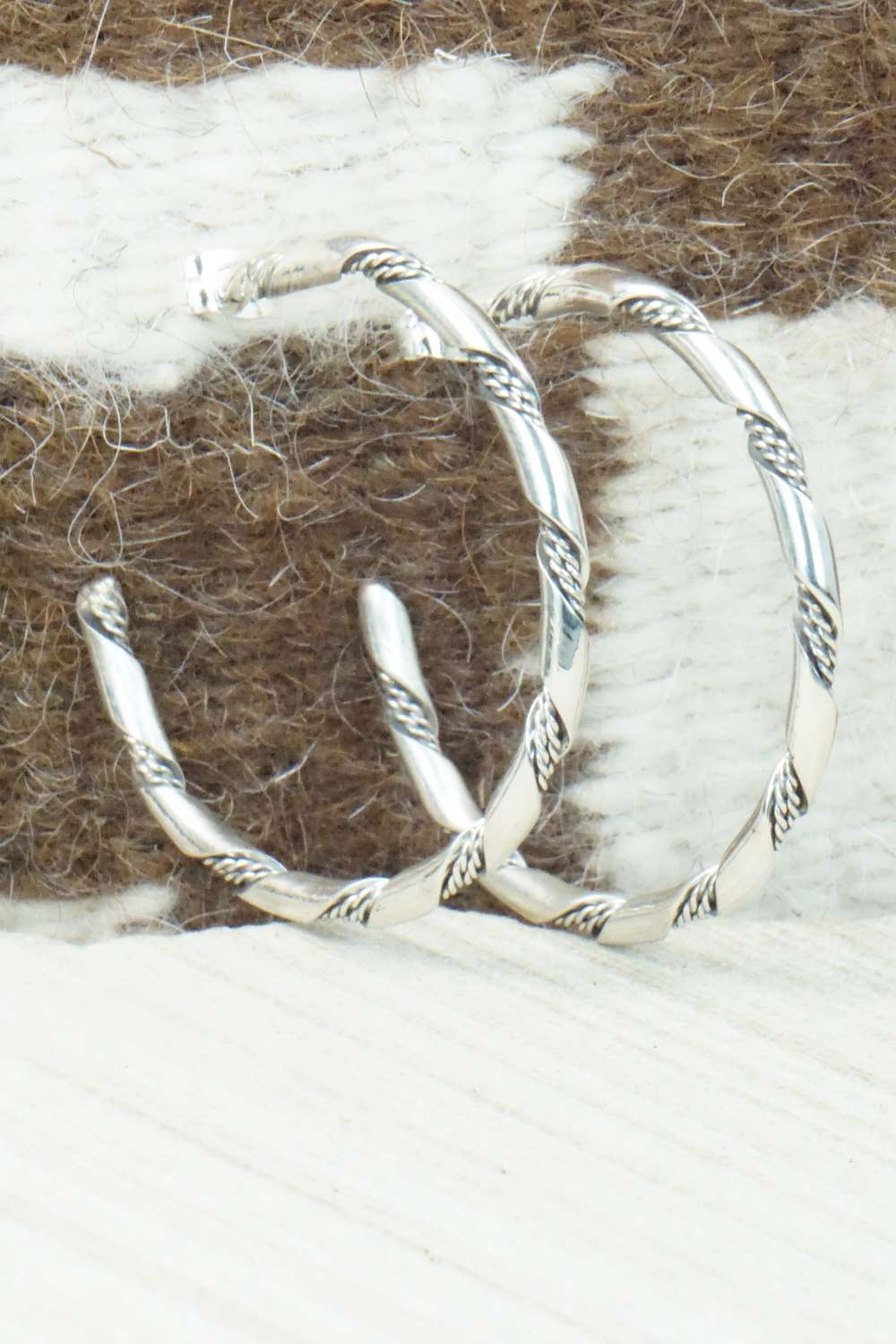 Sterling Silver Earrings - Elaine Tahe