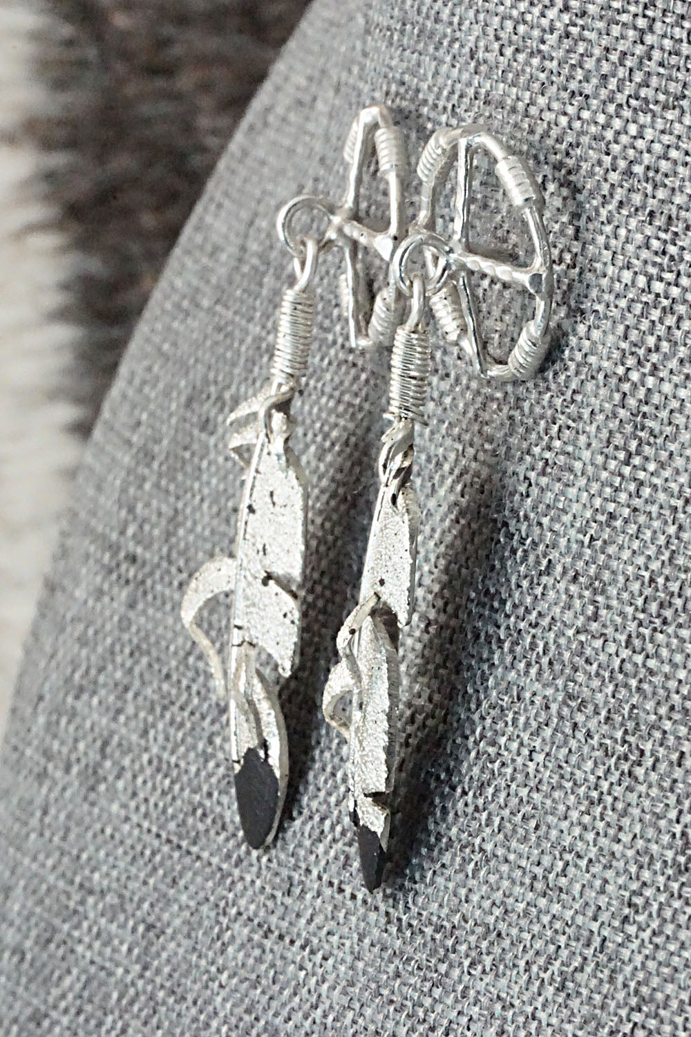 Sterling Silver Earrings - Ernest Rangel