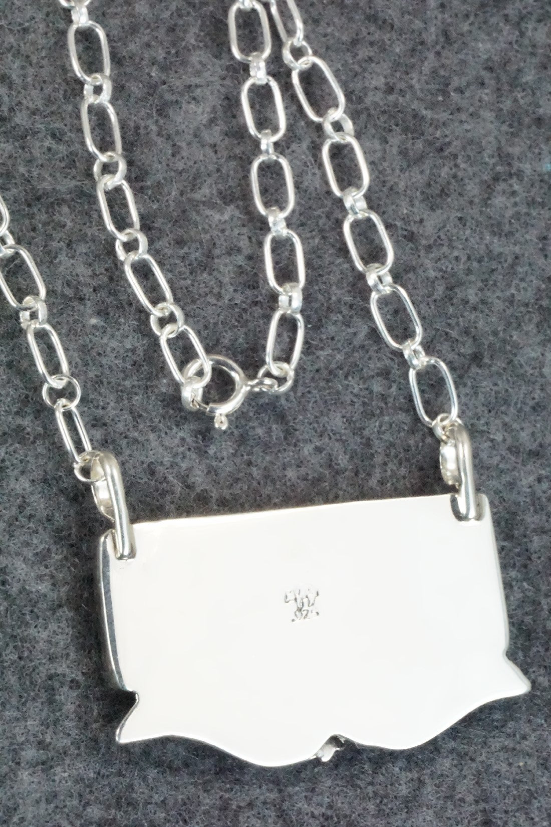 Turquoise & Sterling Silver Necklace - Gregg Yazzie