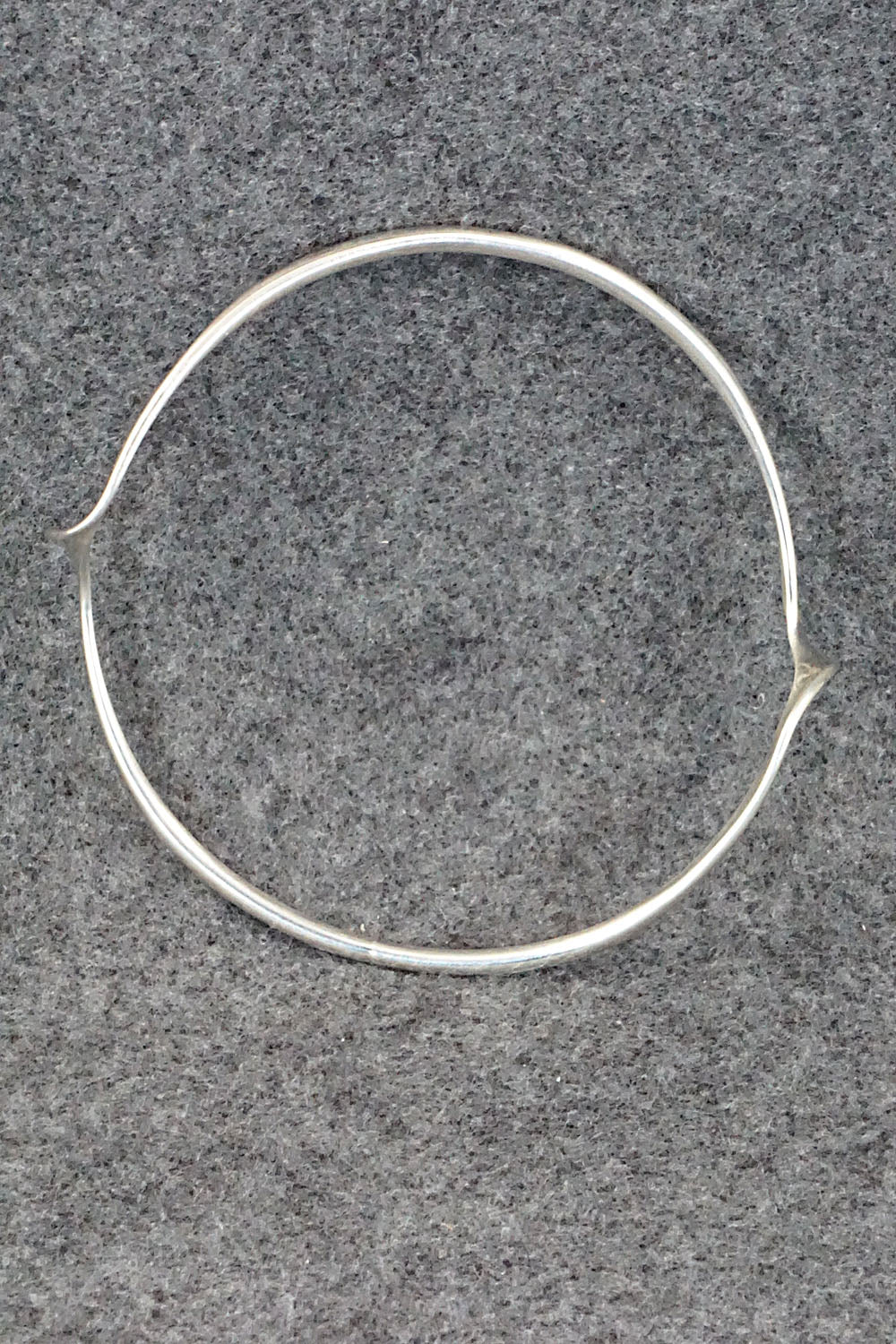 Sterling Silver Bangle Bracelet - Elaine Tahe