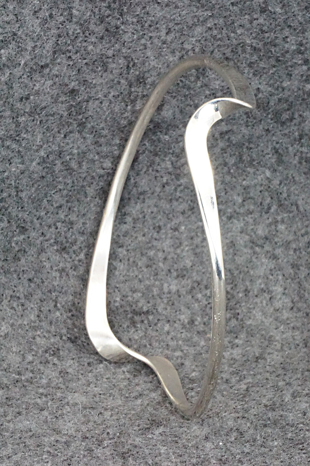 Sterling Silver Bangle Bracelet - Elaine Tahe
