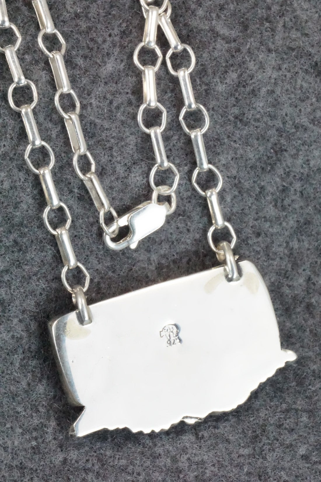 Turquoise & Sterling Silver Necklace - Gregg Yazzie