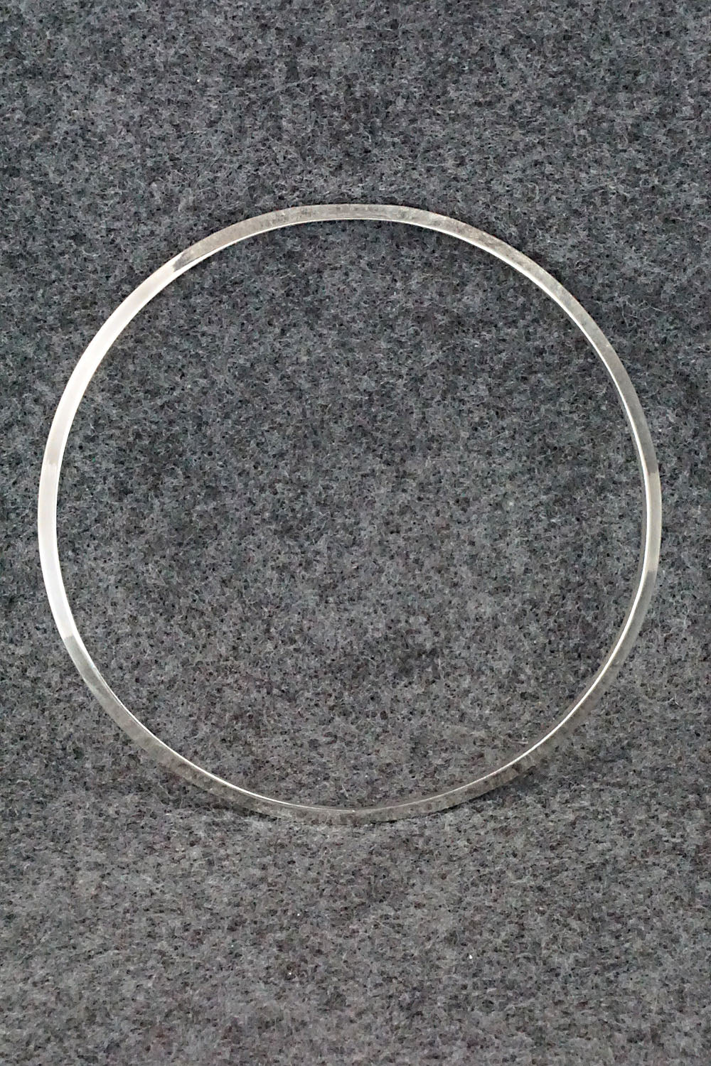 Sterling Silver Bangle Bracelet - Elaine Tahe