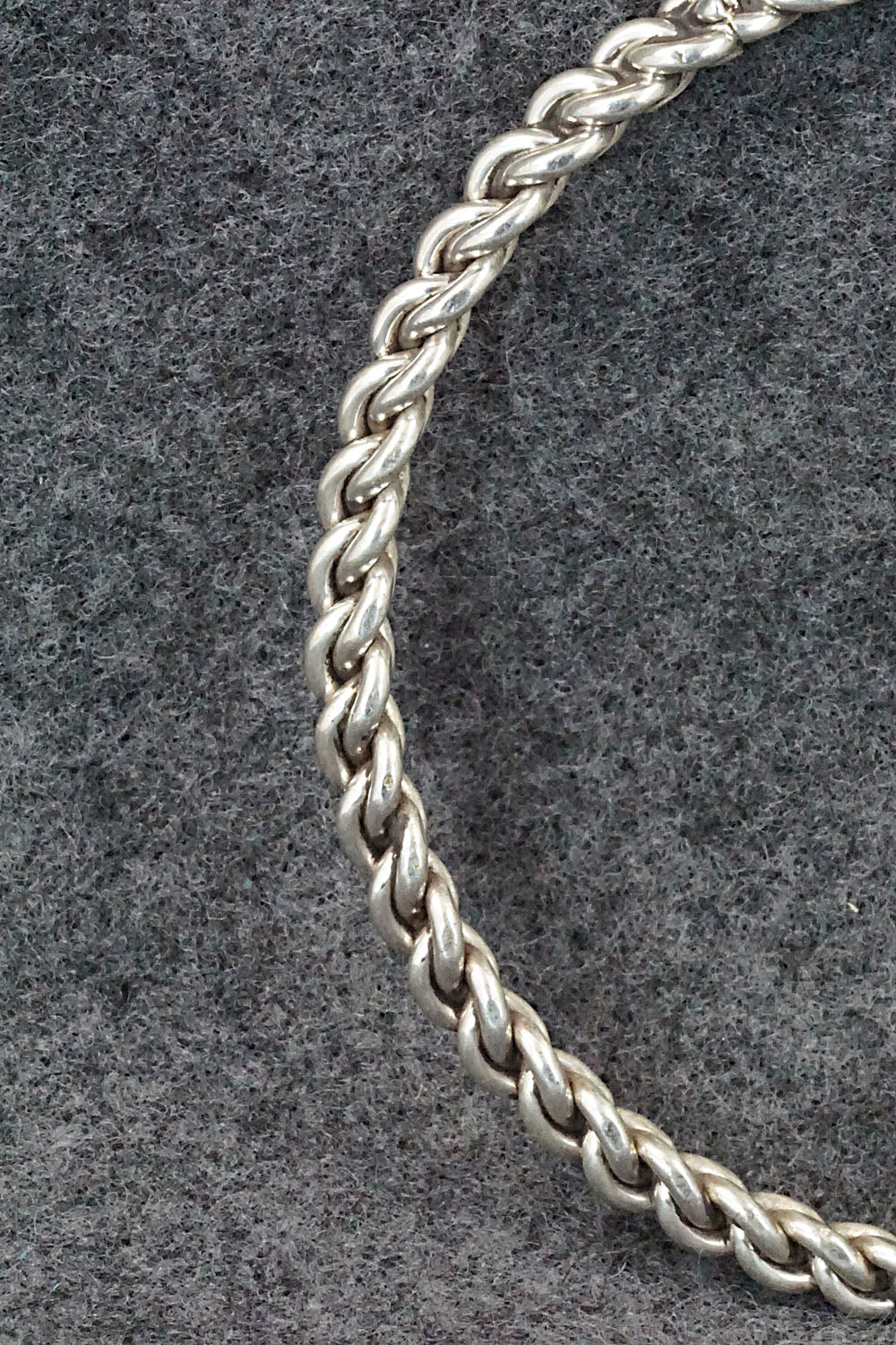 Sterling Silver Bangle Bracelet - Elaine Tahe