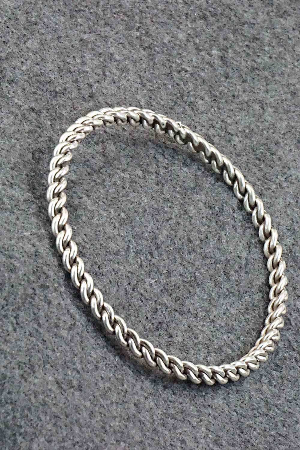 Sterling Silver Bangle Bracelet - Elaine Tahe
