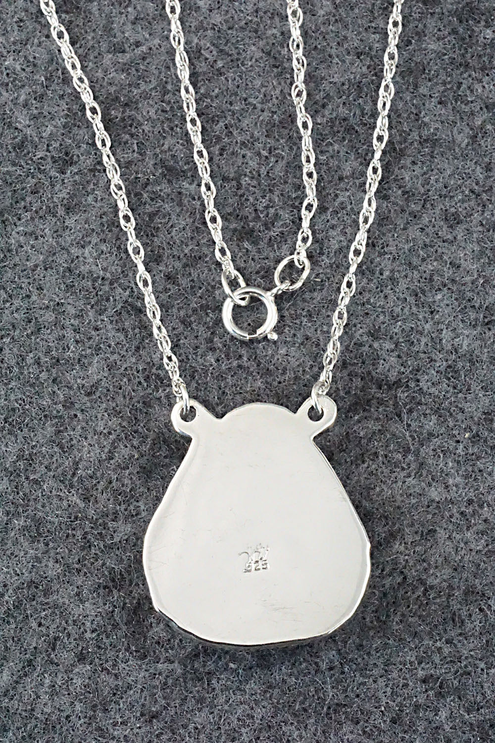 Turquoise & Sterling Silver Necklace - Annie Spencer
