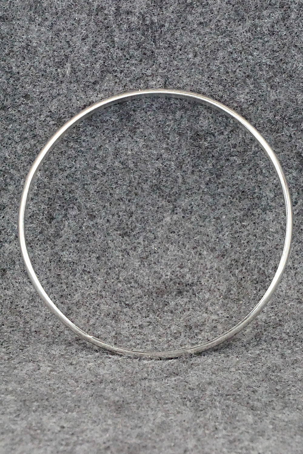 Sterling Silver Bangle Bracelet - Elaine Tahe