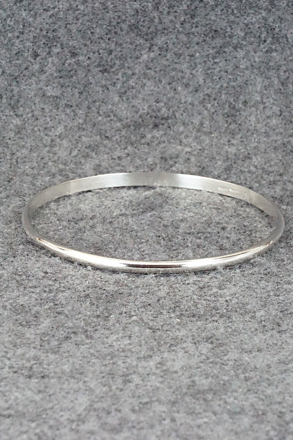 Sterling Silver Bangle Bracelet - Elaine Tahe