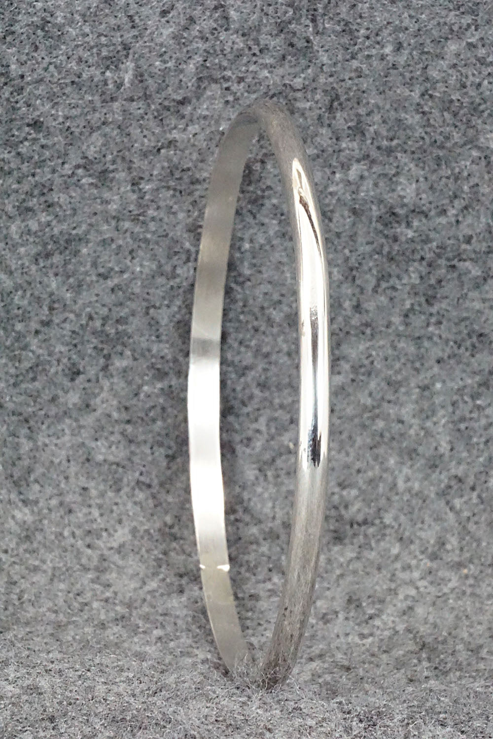 Sterling Silver Bangle Bracelet - Elaine Tahe