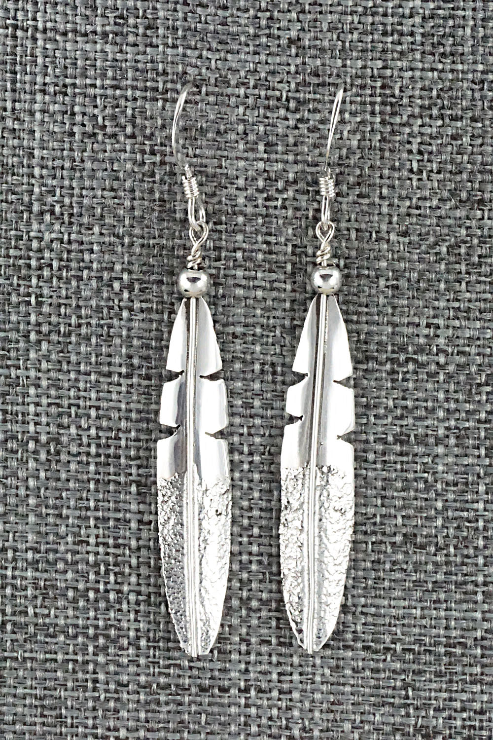Sterling Silver Earrings - Marvin Arviso