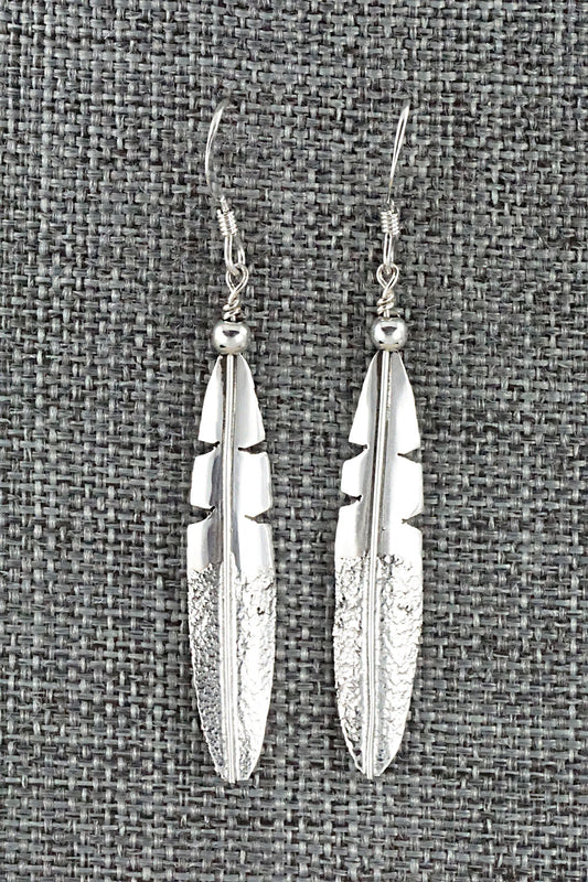 Sterling Silver Earrings - Marvin Arviso