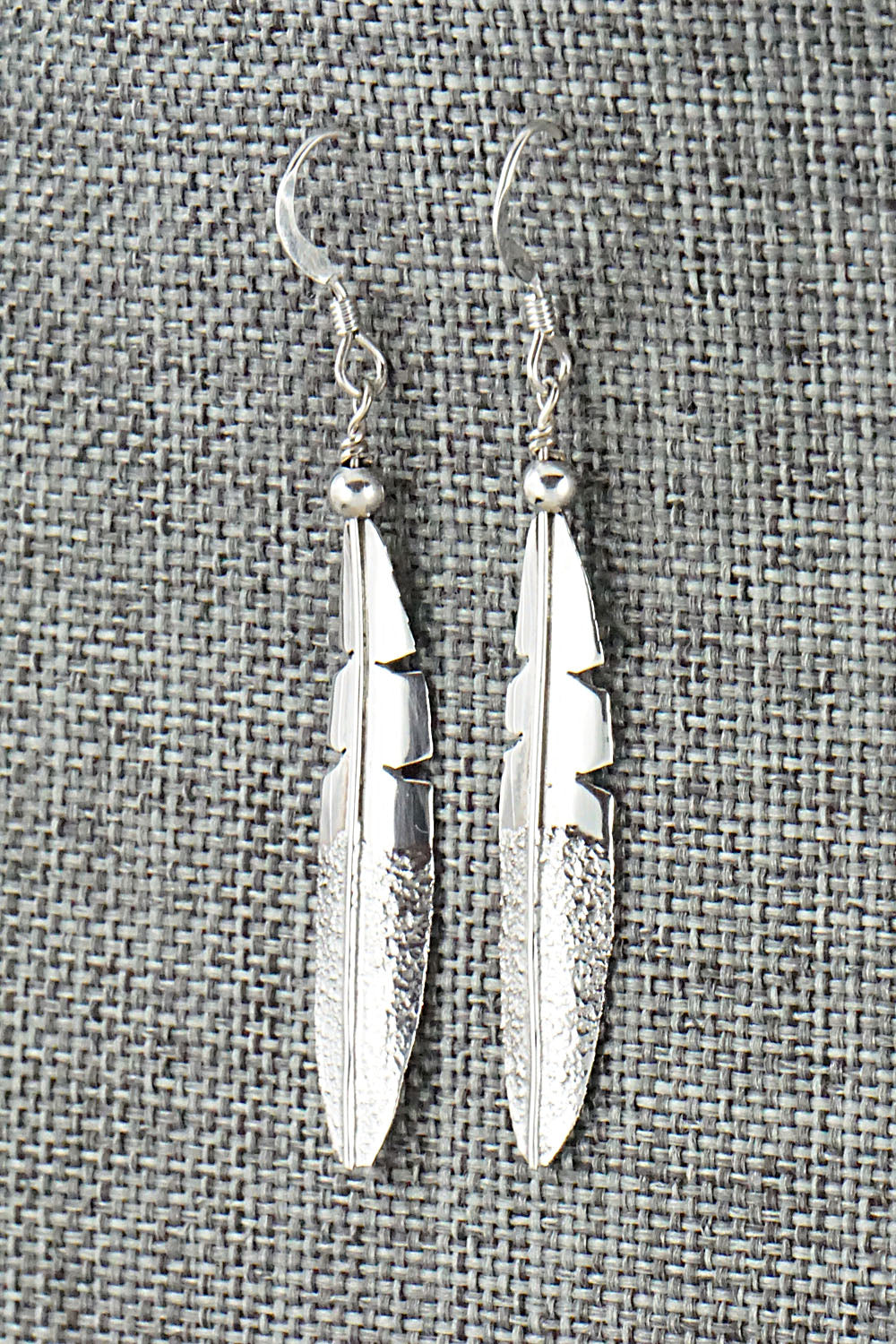 Sterling Silver Earrings - Marvin Arviso
