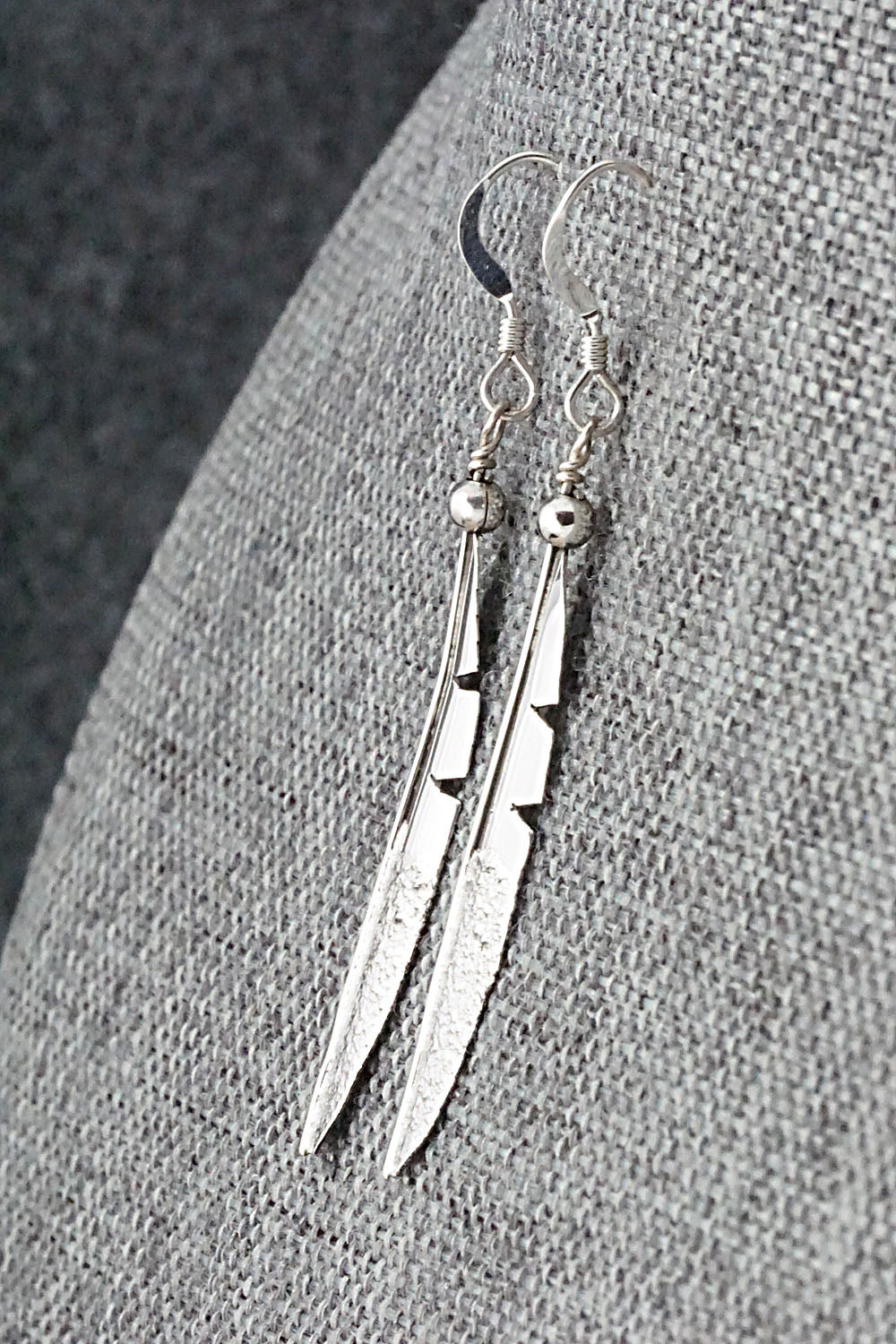 Sterling Silver Earrings - Marvin Arviso
