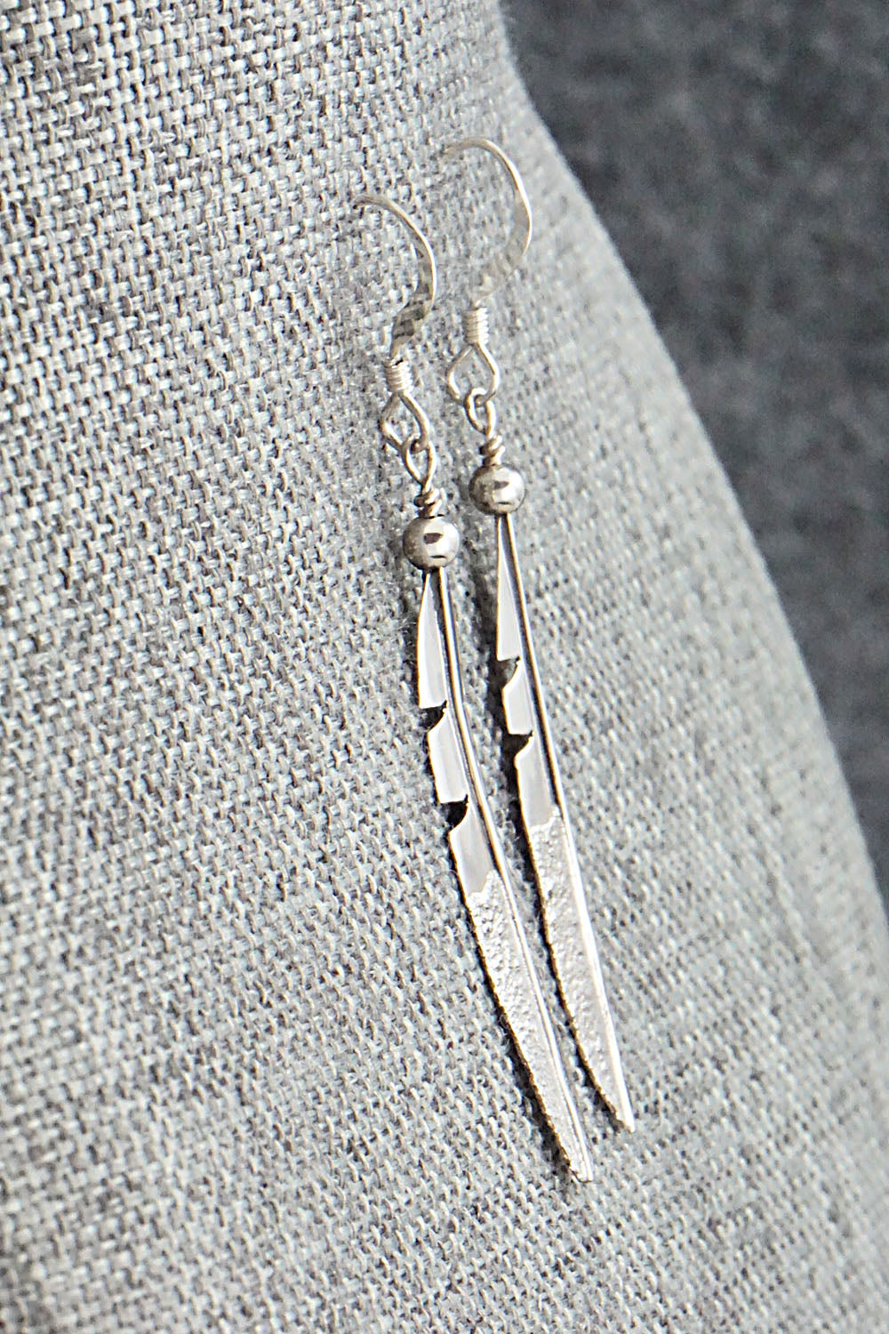 Sterling Silver Earrings - Marvin Arviso