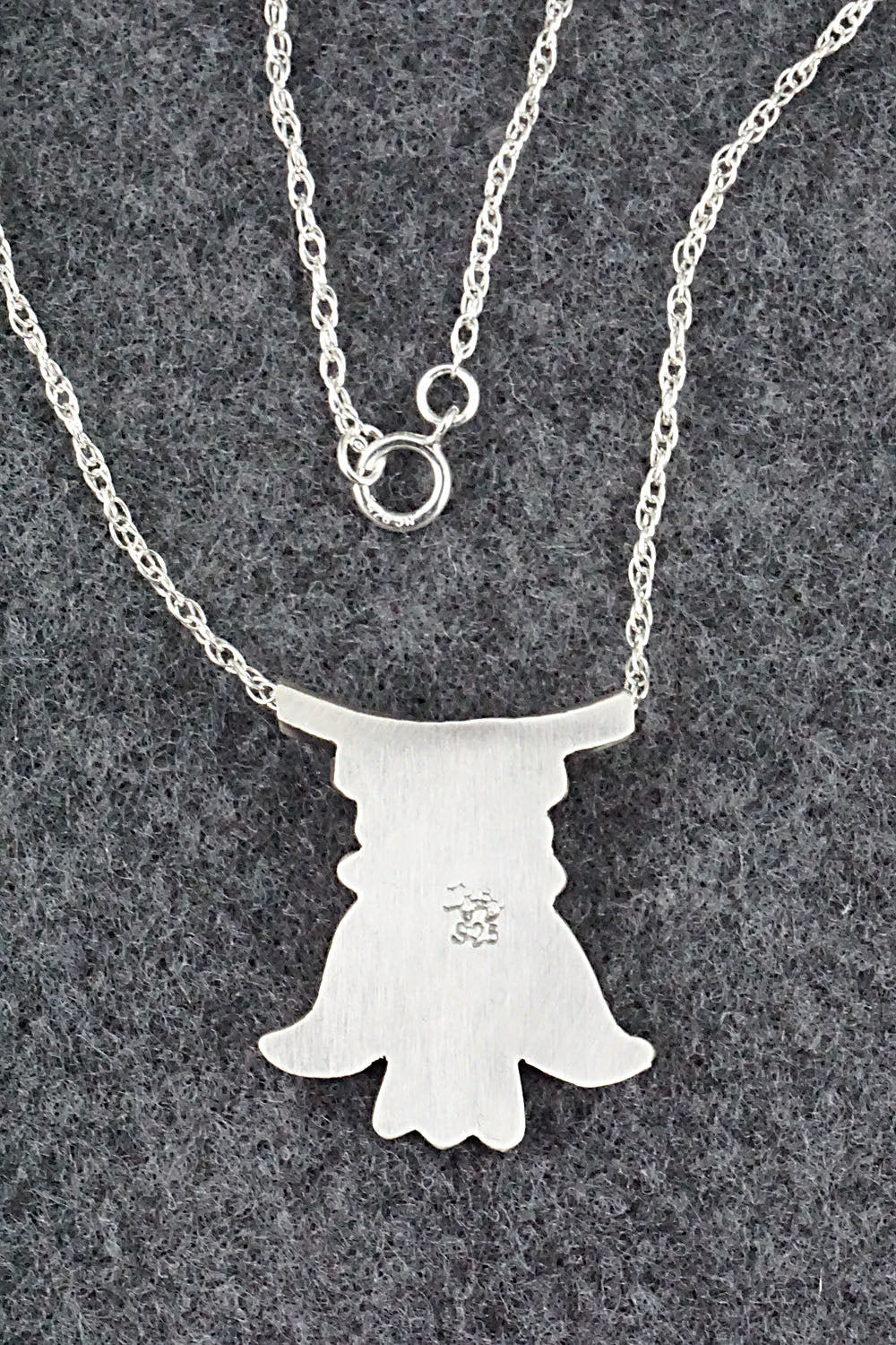 Spiny Oyster & Sterling Silver Necklace - Sharon McCarthy