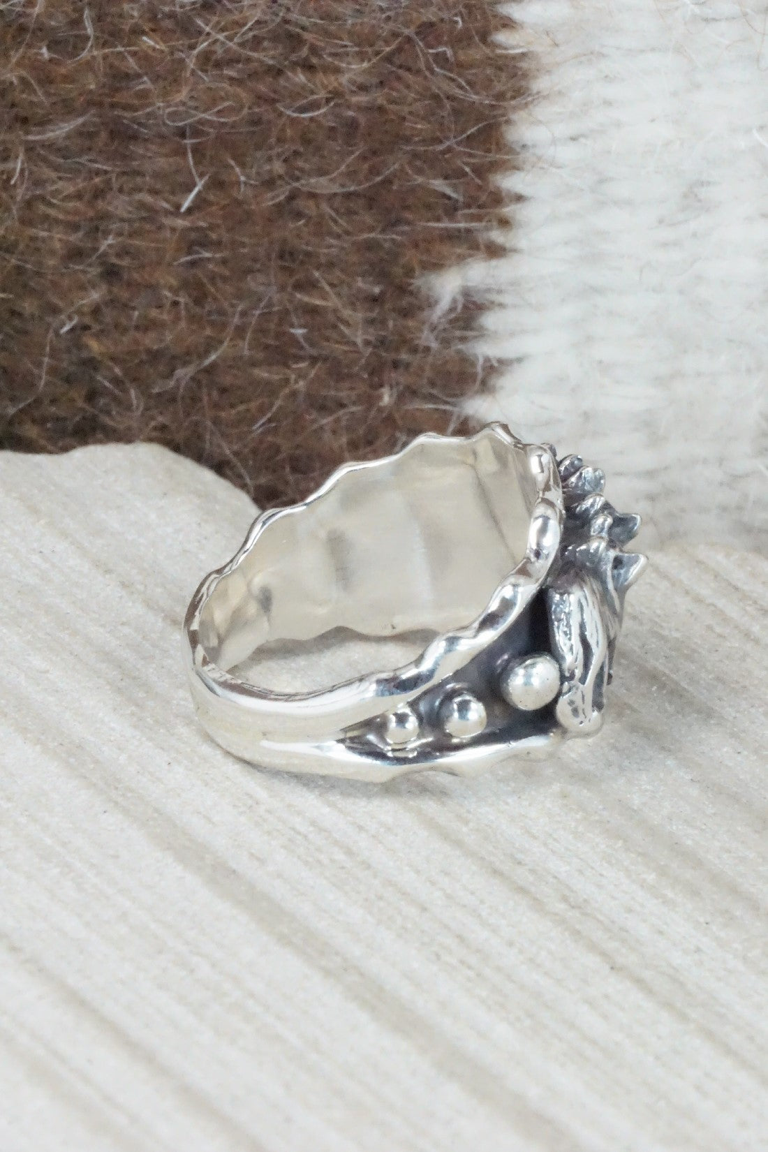Sterling Silver Ring - Genevieve Francisco - Size 12