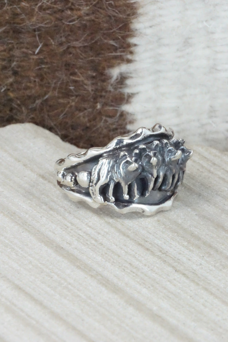 Sterling Silver Ring - Genevieve Francisco - Size 12