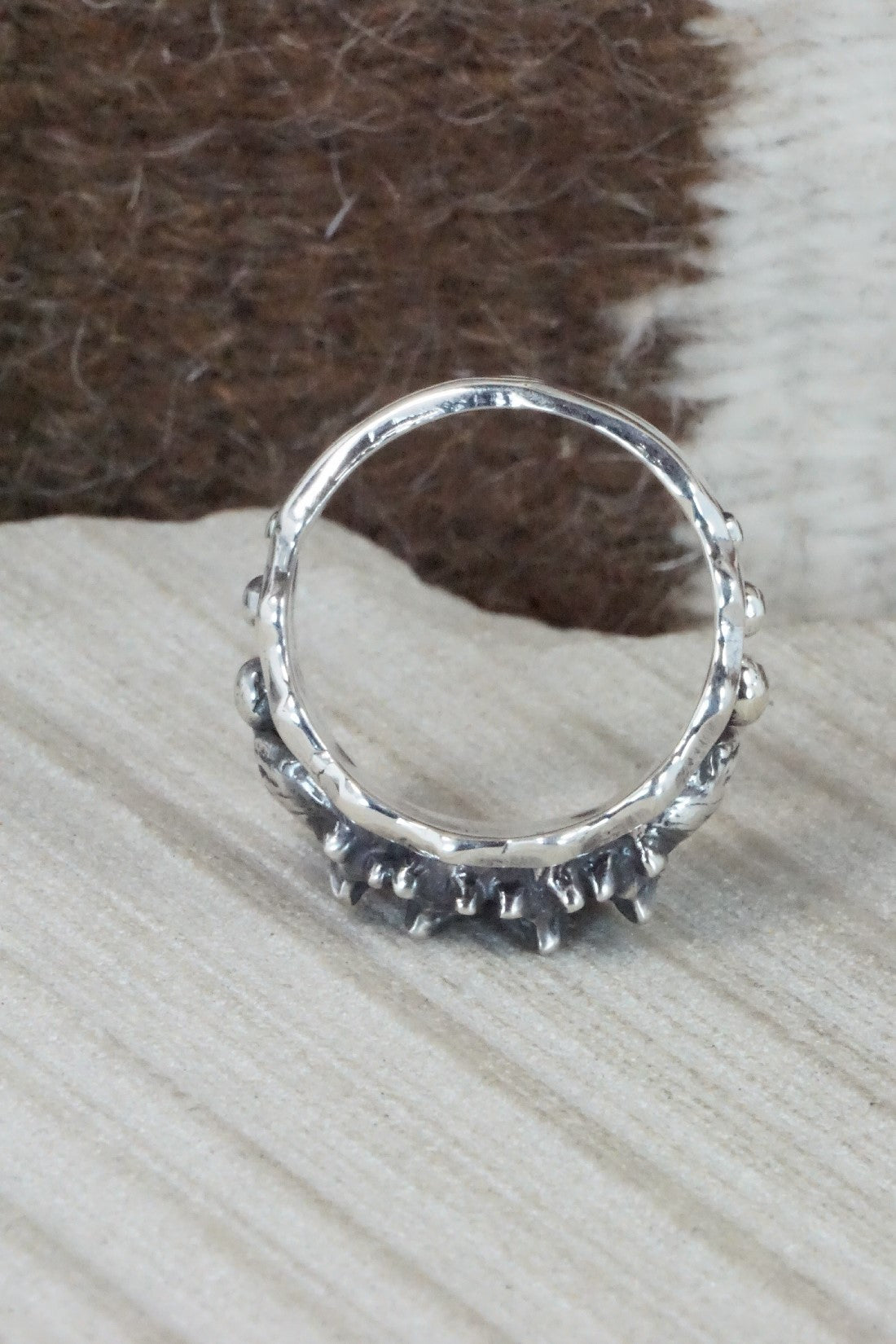 Sterling Silver Ring - Genevieve Francisco - Size 12