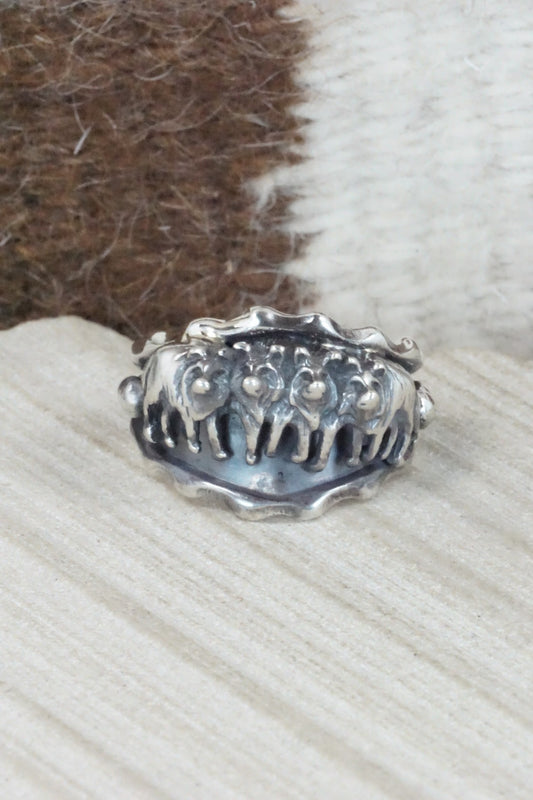 Sterling Silver Ring - Genevieve Francisco - Size 12.75