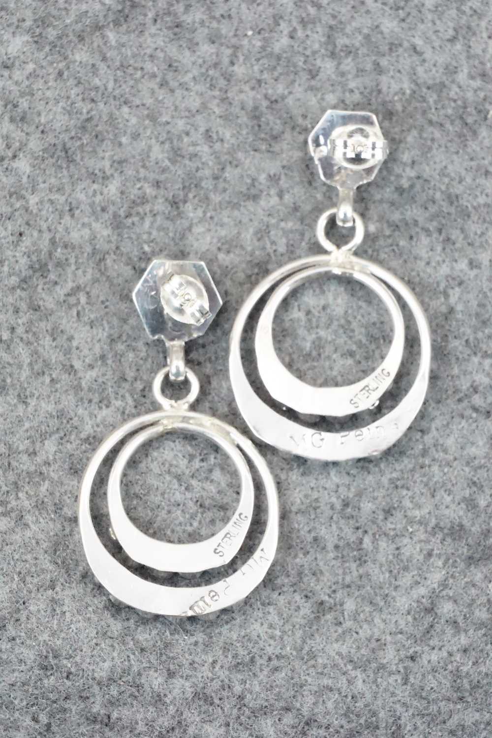 Turquoise & Sterling Silver Earrings - Michelle Peina