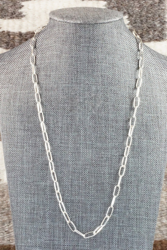 Sterling Silver Chain Necklace - Sally Shurley
