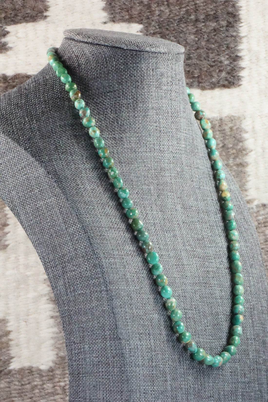 Turquoise & Spiny Oyster Necklace - Joe Garcia