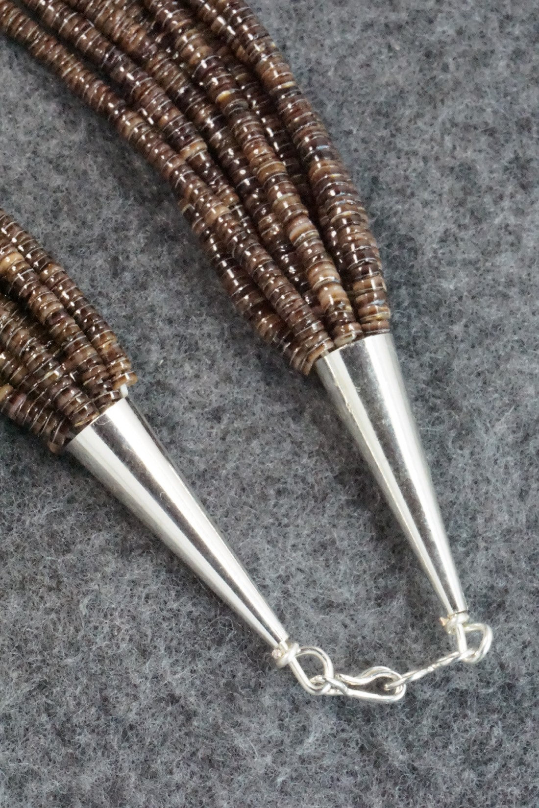 Shell & Sterling Silver Necklace - Ramona Bird