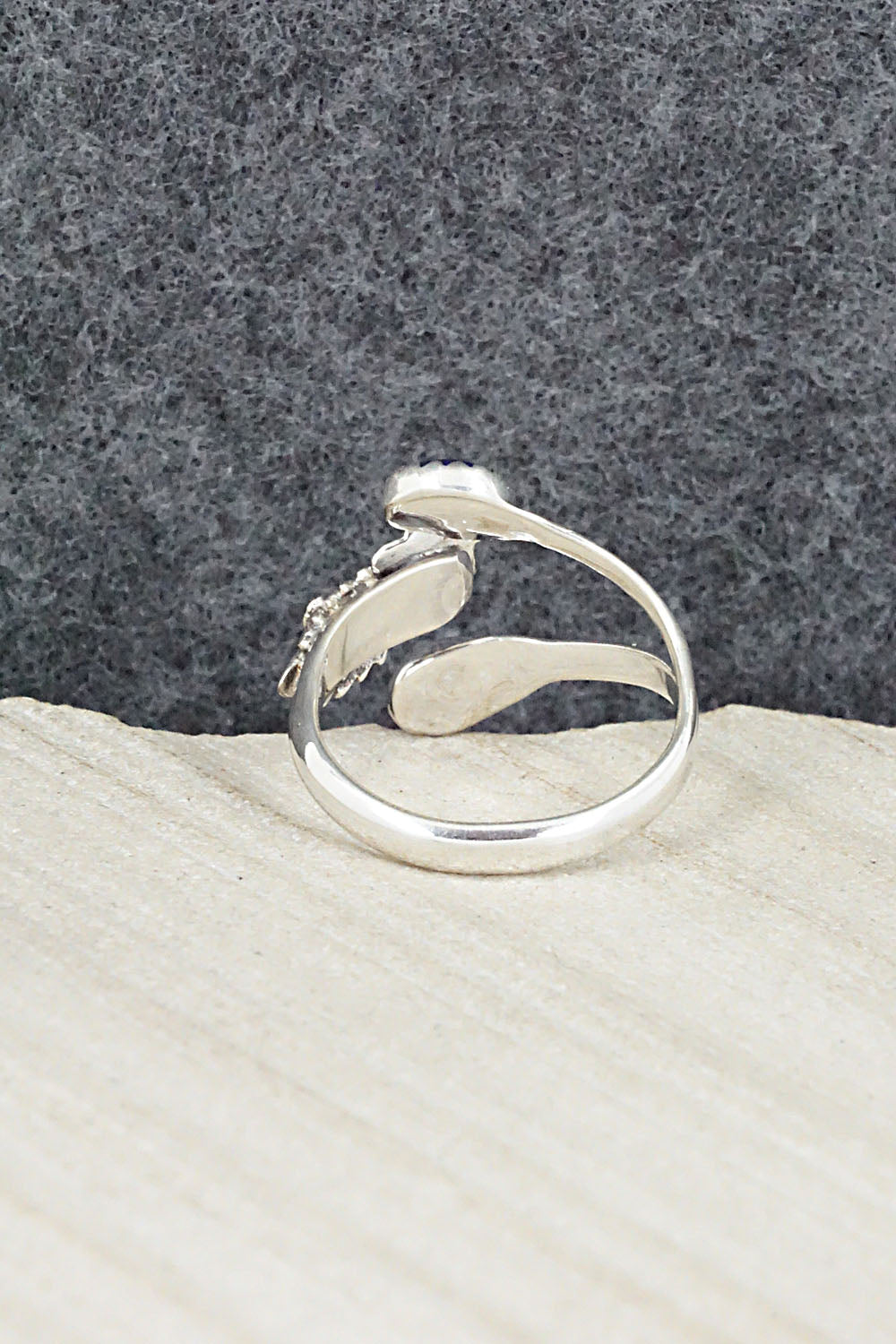 Lapis & Sterling Silver Ring - Harris Largo - Size 7.5