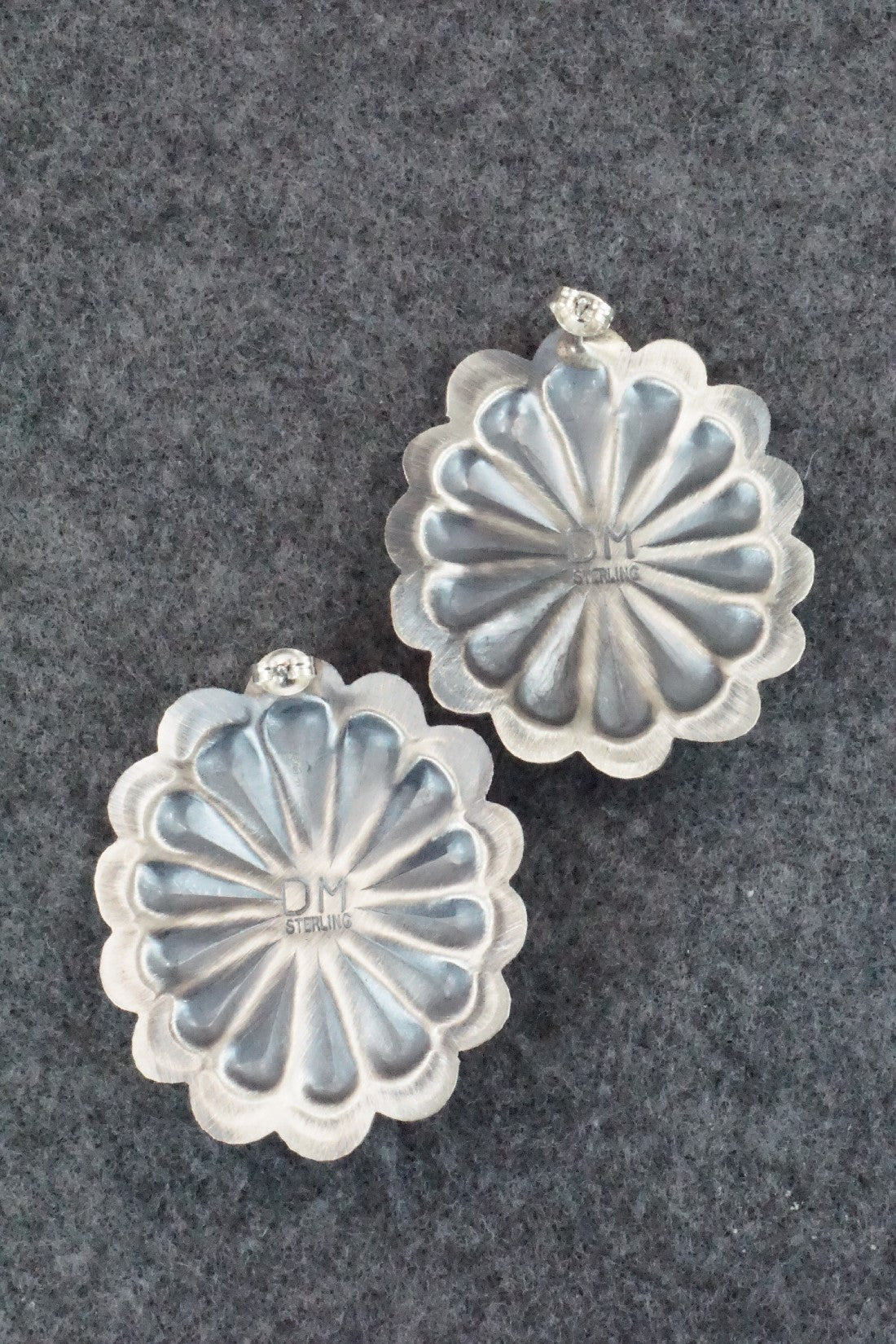 Turquoise & Sterling Silver Earrings - Dale Morgan