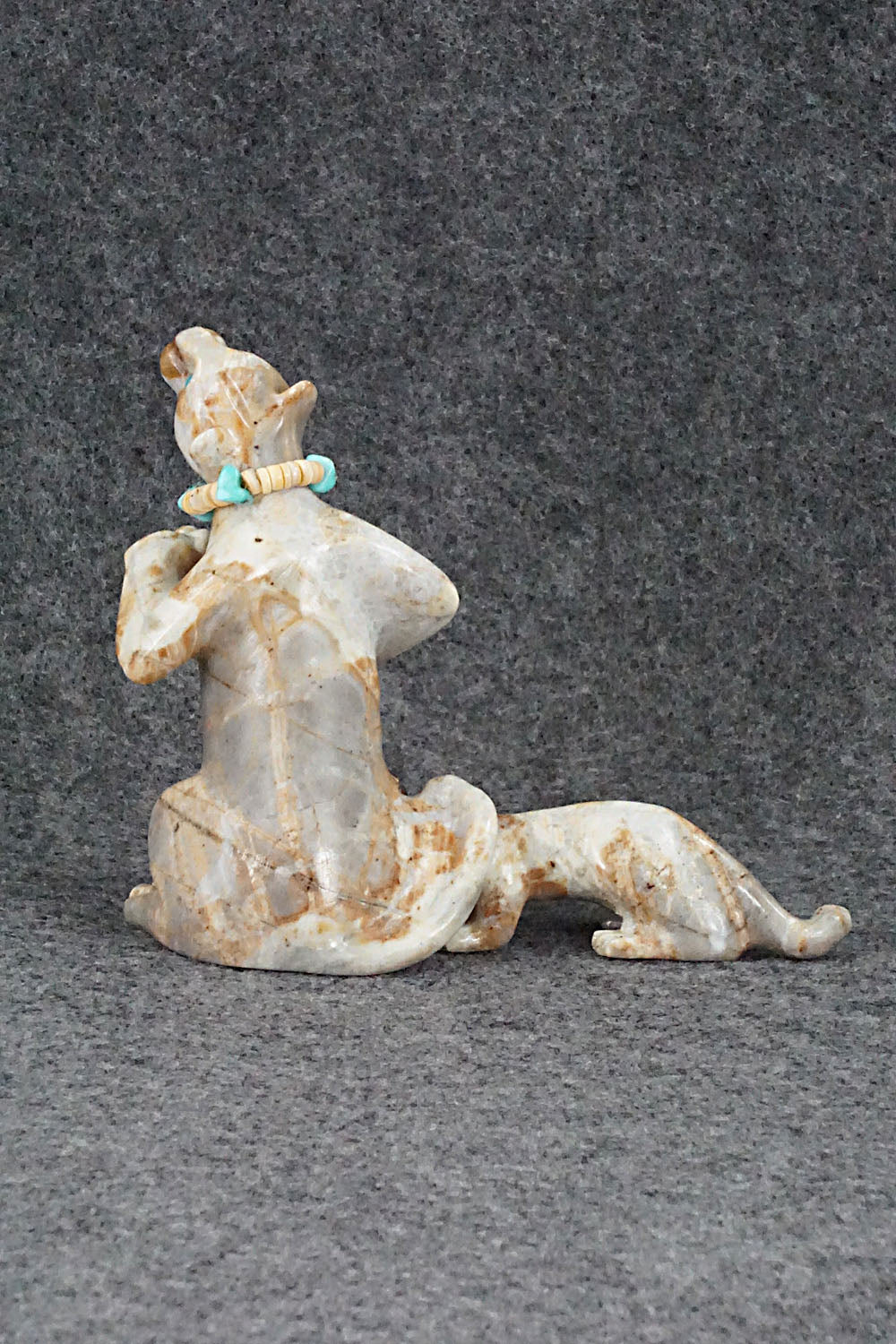 Mountain Lion Zuni Fetish Carving - Albert Eustace