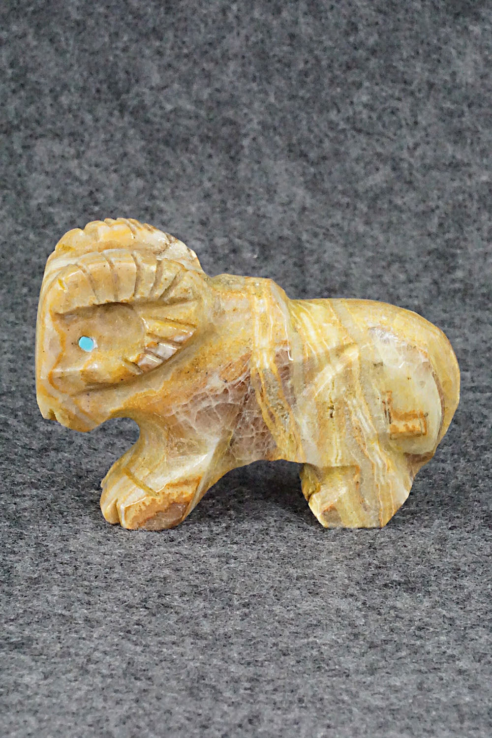 Ram Zuni Fetish Carving - Tony Mackel