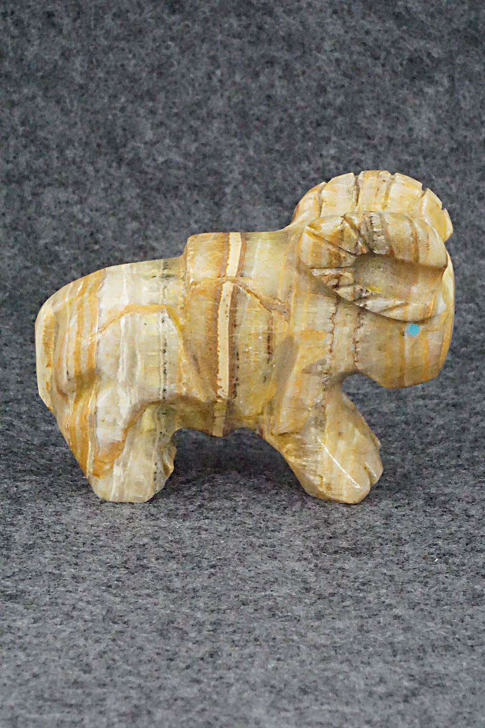 Ram Zuni Fetish Carving - Tony Mackel