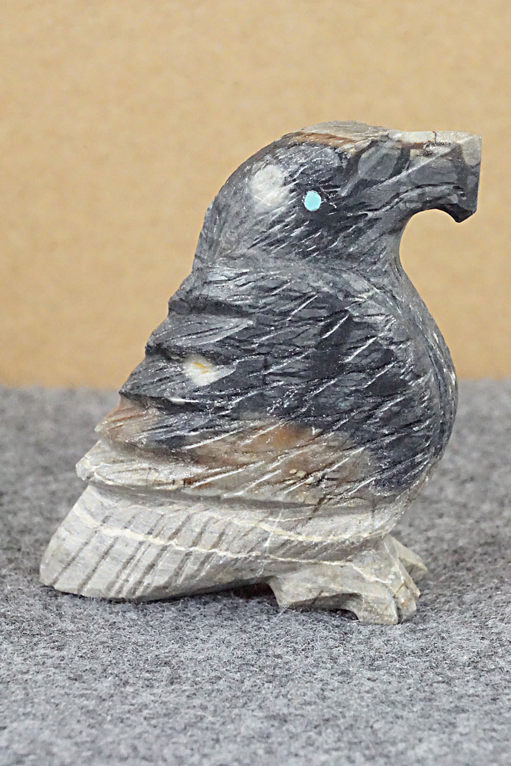 Eagle Zuni Fetish Carving - Tony Mackel