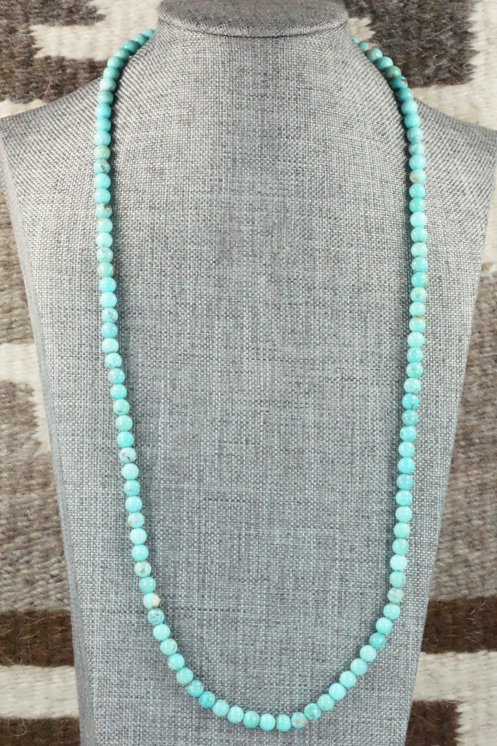 Turquoise & Sterling Silver Necklace - Doreen Jake