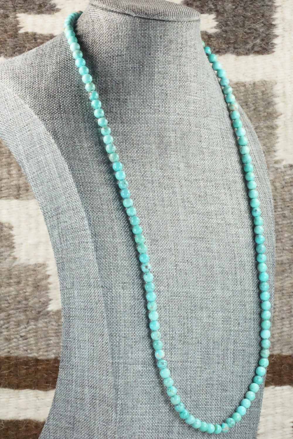 Turquoise & Sterling Silver Necklace - Doreen Jake