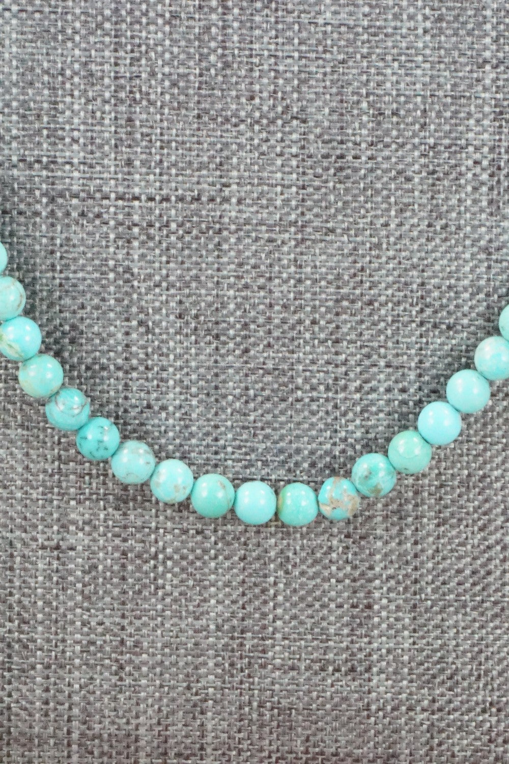 Turquoise & Sterling Silver Necklace - Doreen Jake