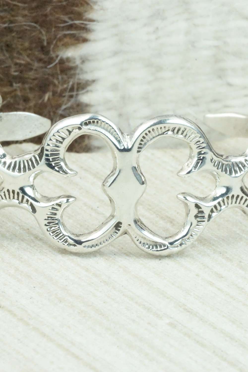 Sterling Silver Bracelet - Francis L. Begay