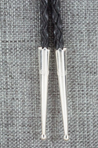 Multi Stone & Sterling Silver Inlay Bolo Tie - Rydell Yuselew