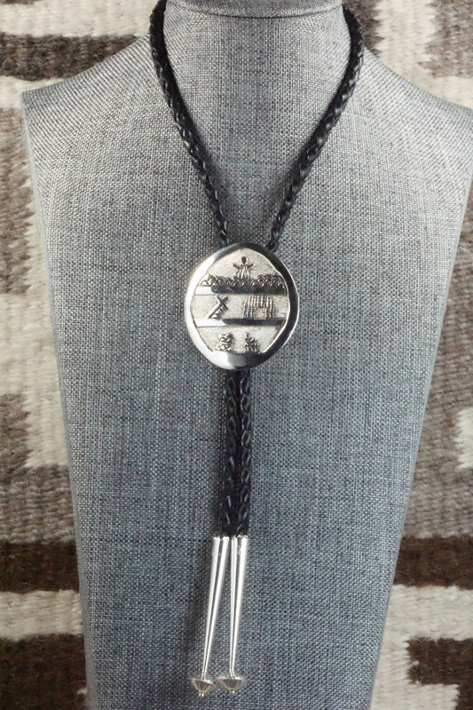 Sterling Silver Bolo Tie - Roger John