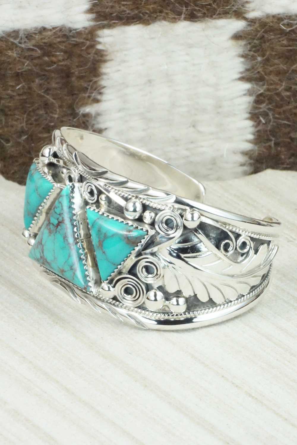 Turquoise & Sterling Silver Bracelet - Davey Morgan