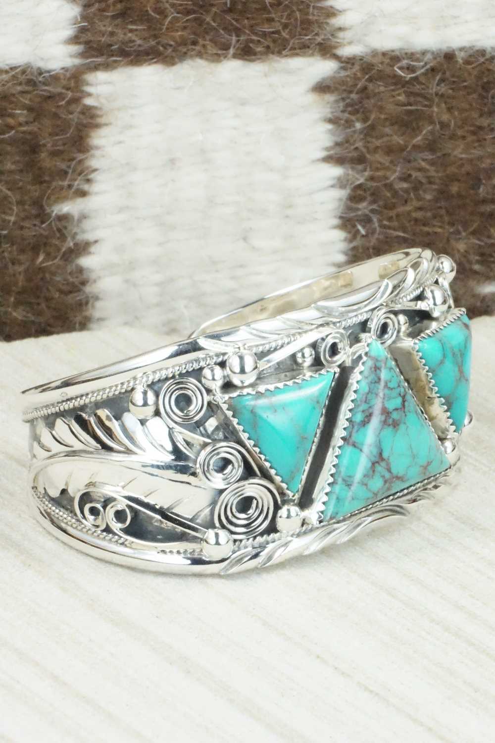 Turquoise & Sterling Silver Bracelet - Davey Morgan