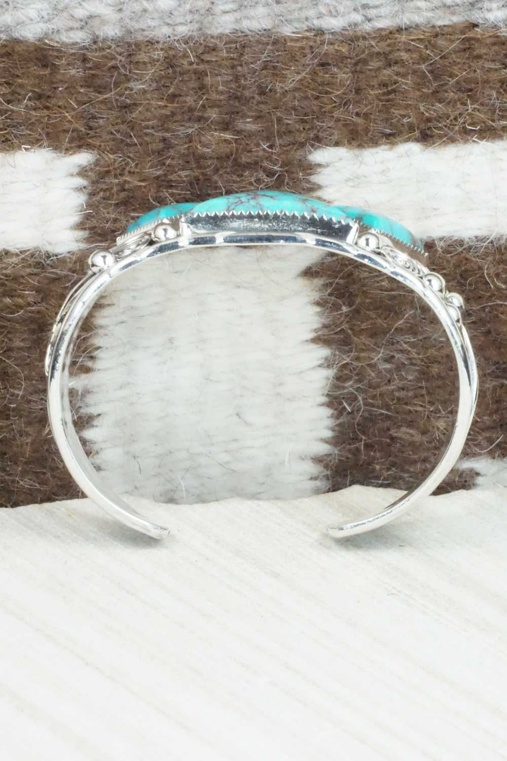 Turquoise & Sterling Silver Bracelet - Davey Morgan
