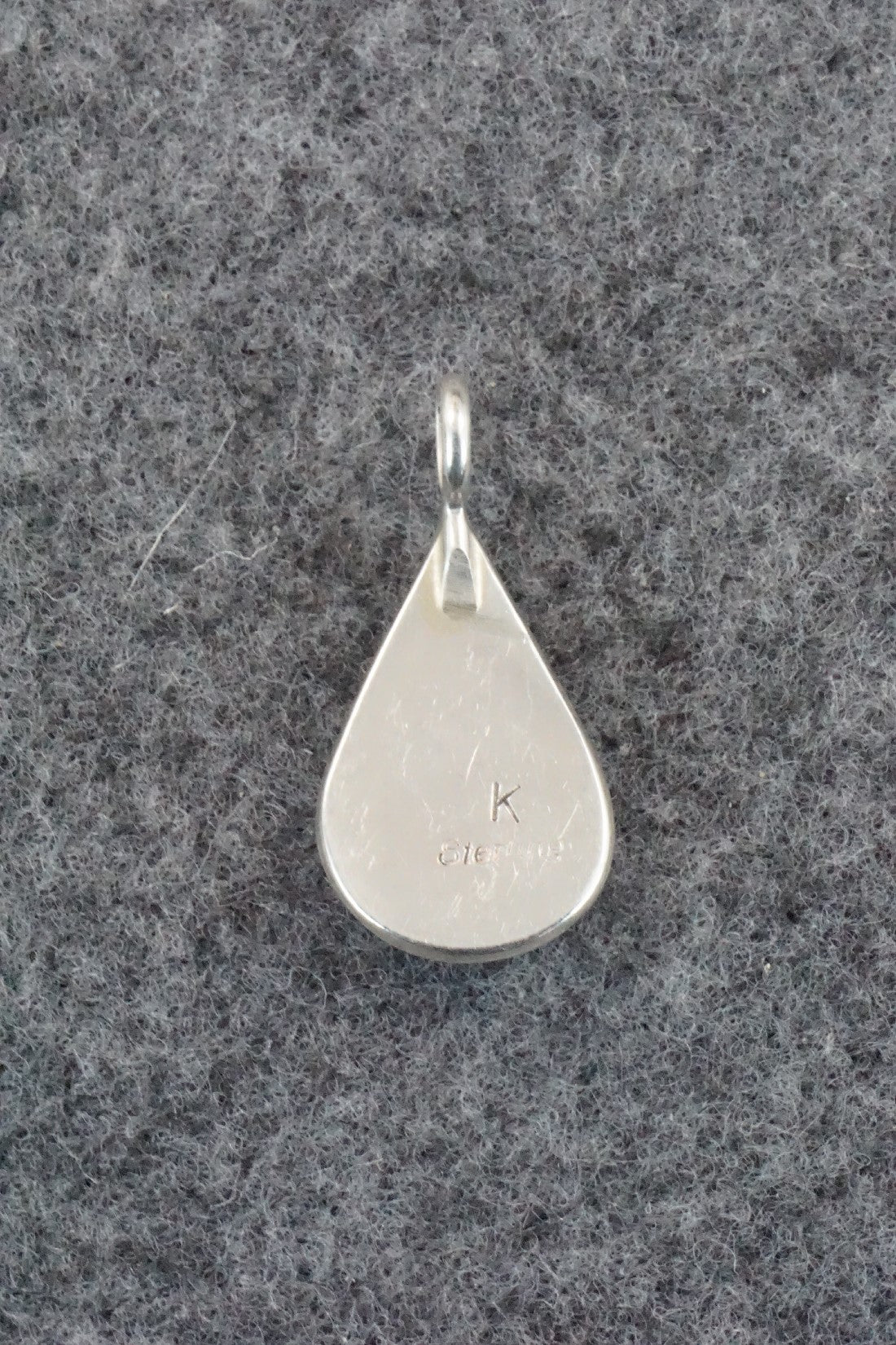 Turquoise & Sterling Silver Pendant - Laurie Kallestewa
