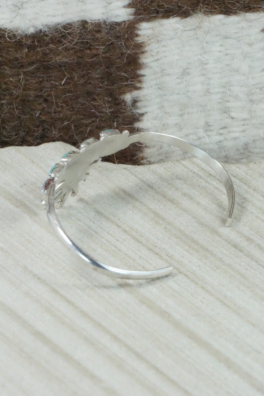 Turquoise & Sterling Silver Bracelet - Rena Cachina