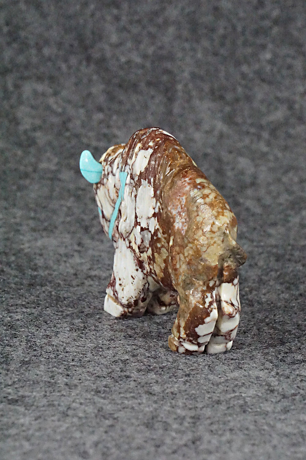 Buffalo Zuni Fetish Carving - Andres Quandelacy