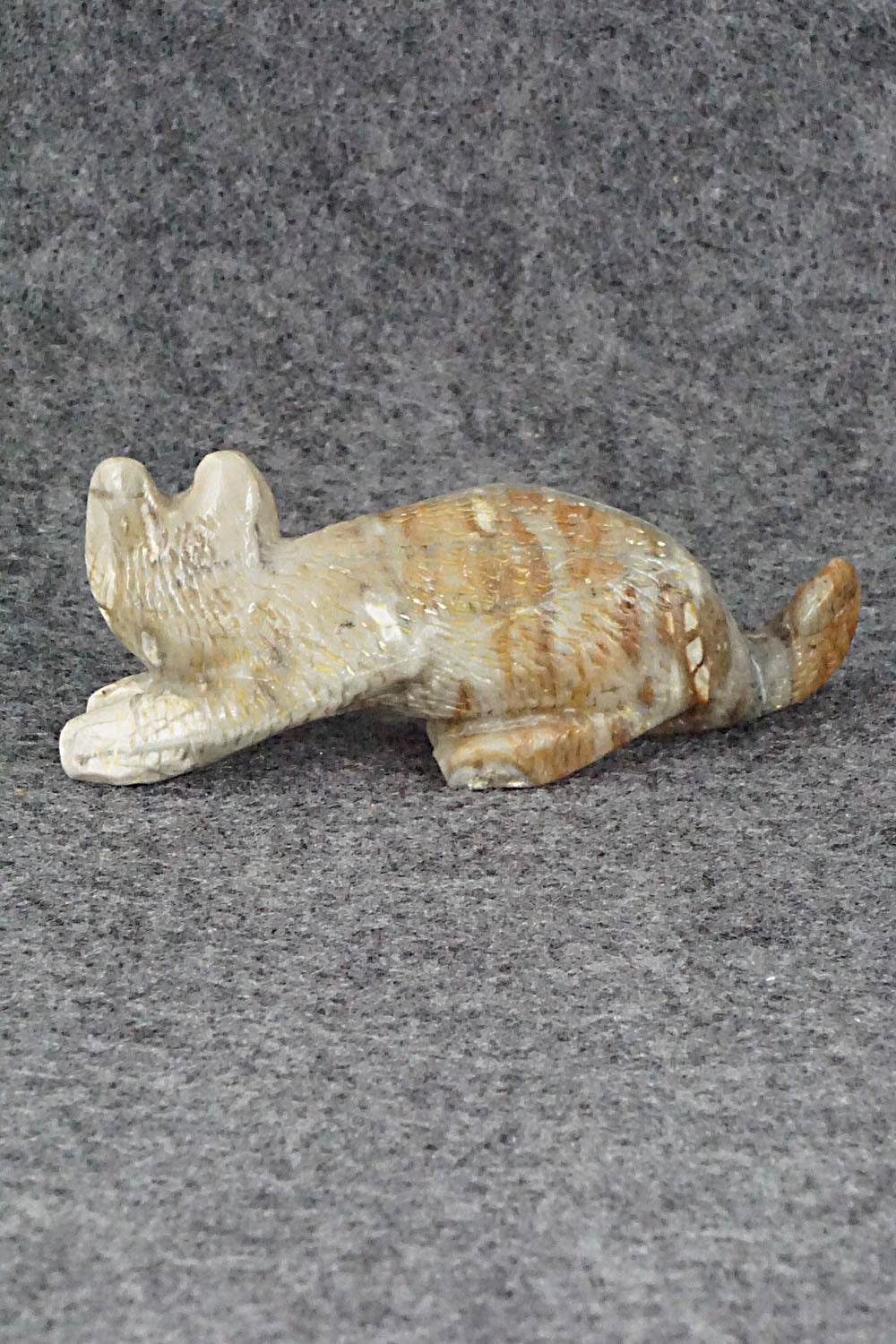 Mountain Lion Zuni Fetish Carving - Wilfred Cheama