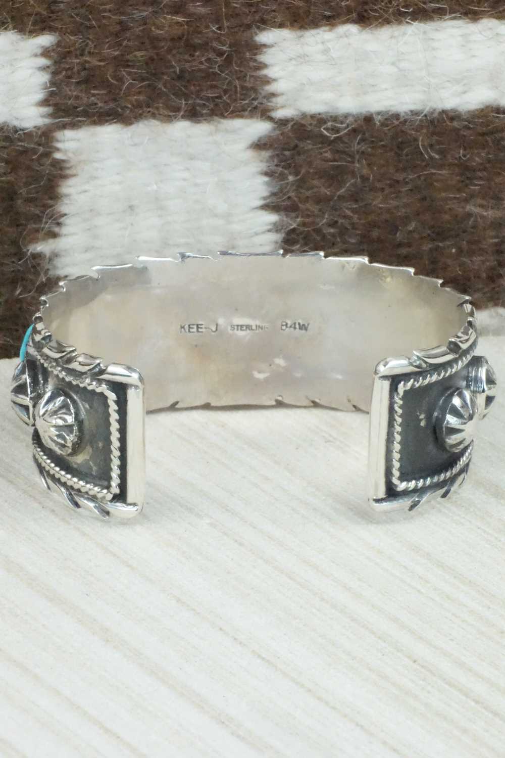 Turquoise & Sterling Silver Bracelet - Vernon Johnson