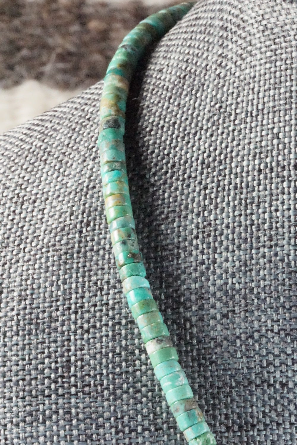 Turquoise & Sterling Silver Necklace - Louise Joe